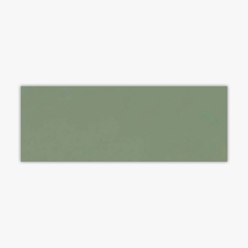 Sage Green Glossy 3x12 Ceramic Tile