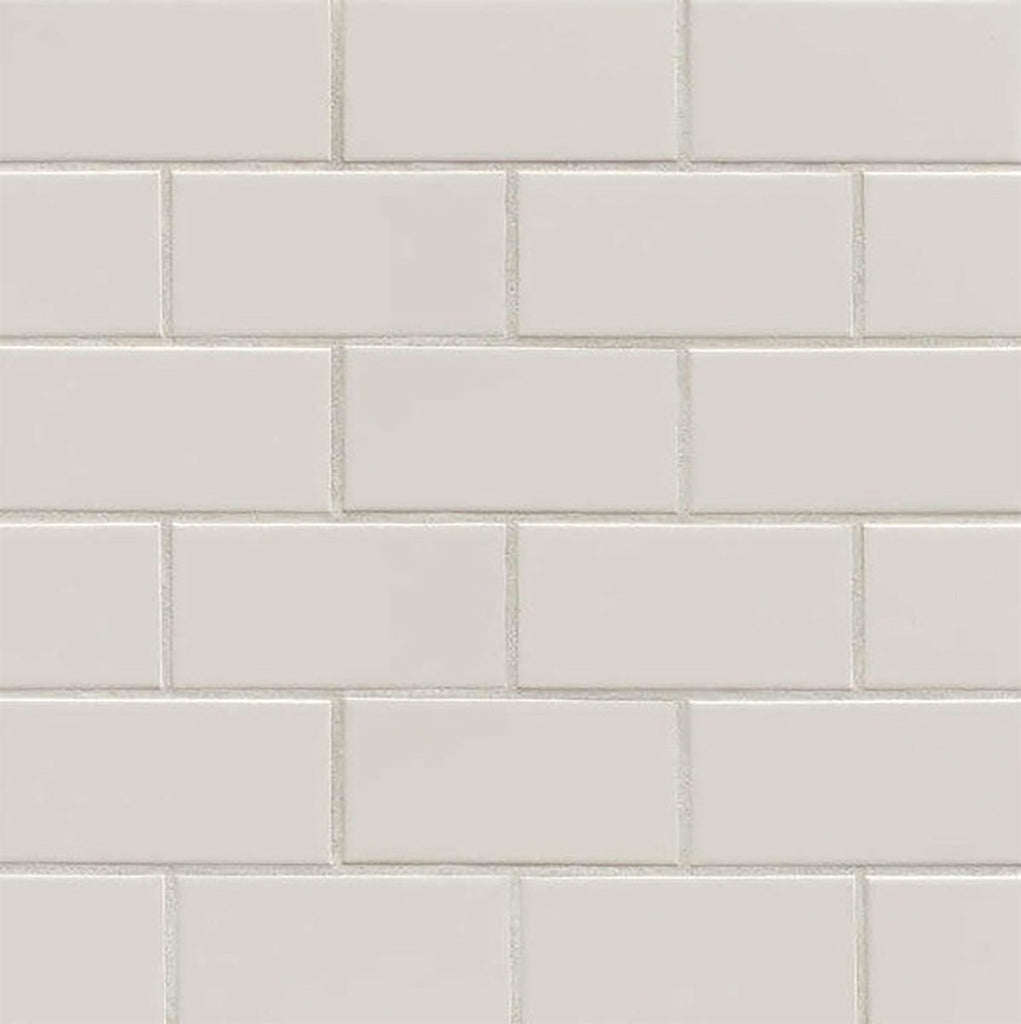 Tender Gray Matte 3x6 Ceramic Tile