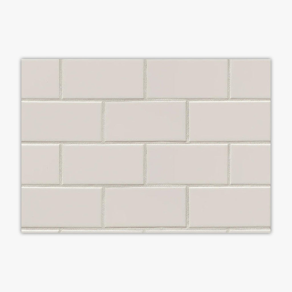 Tender Gray Glossy 3x12 Ceramic Tile