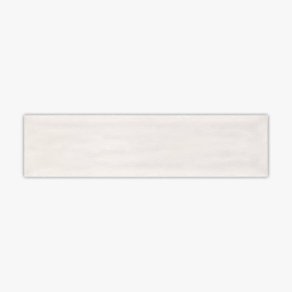 White Glossy 3x12 Bullnose Ceramic Molding