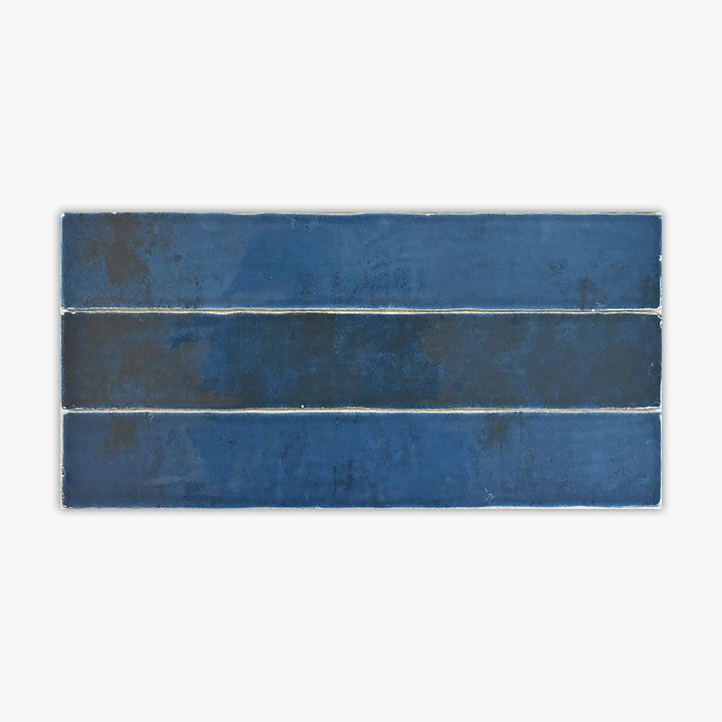 Deep Blue Glossy 2x16 Ceramic Tile