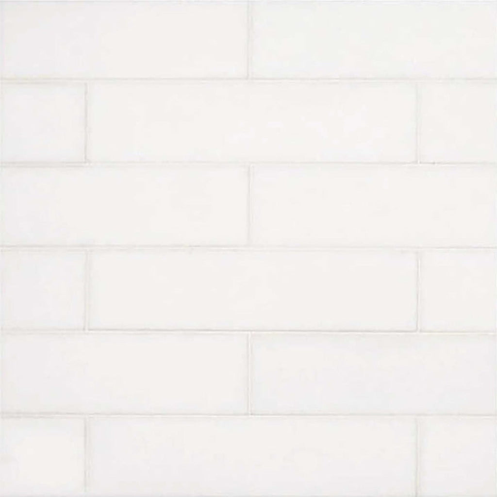 Thassos White Honed 2x8 Marble Tile