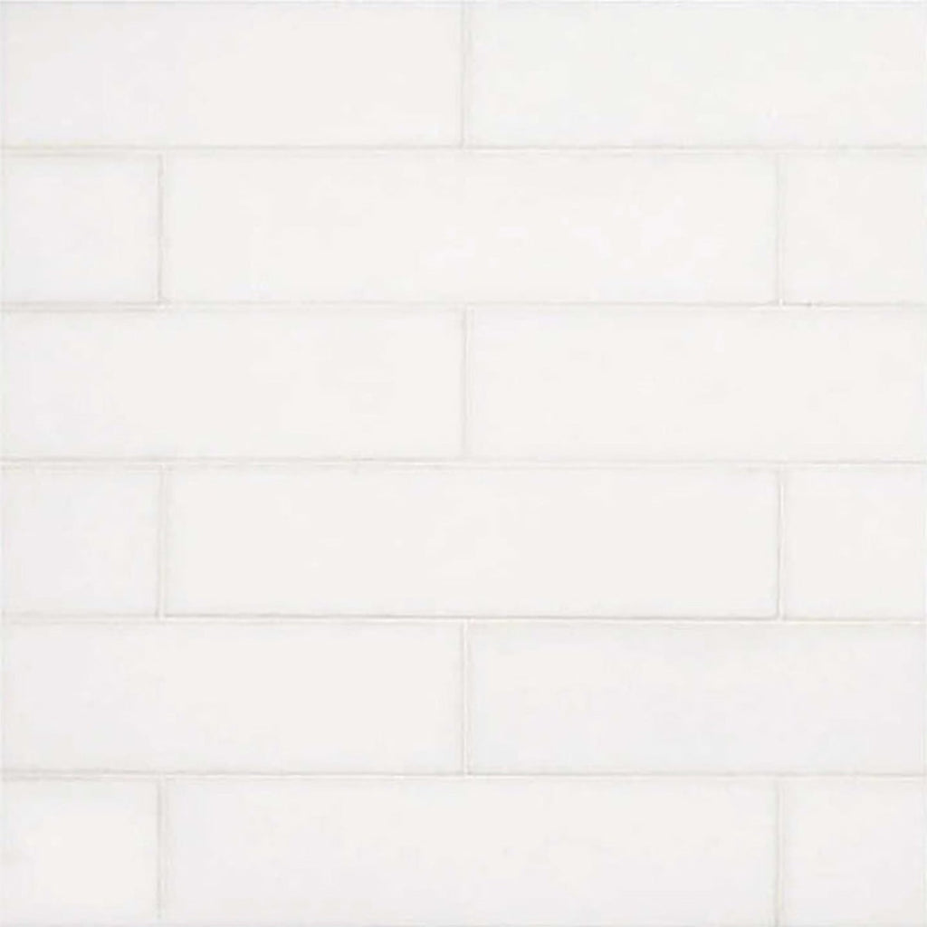 Thassos White Polished 2x8 Marble Tile