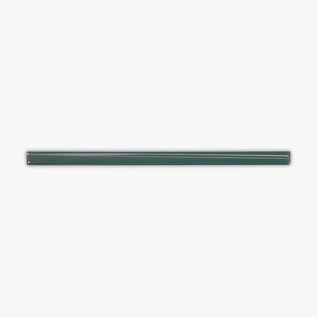 Ocean Teal Glossy 1/2x12 Jolly Miter Ceramic Molding