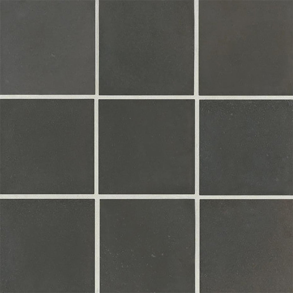 Black Matte 4x4 Porcelain Tile