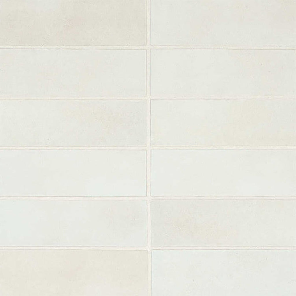 White Matte 2x6 Porcelain Tile